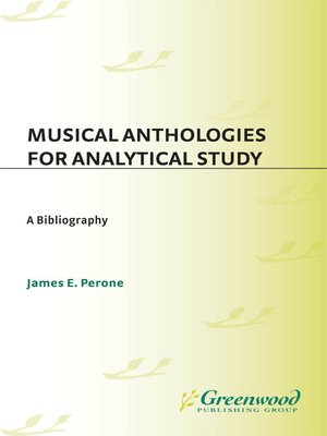 cover image of Musical Anthologies for Analytical Study